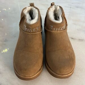 Juicy Couture Kerri Ugg Inspired Classic Ultra Mini Boots Women's Size 8